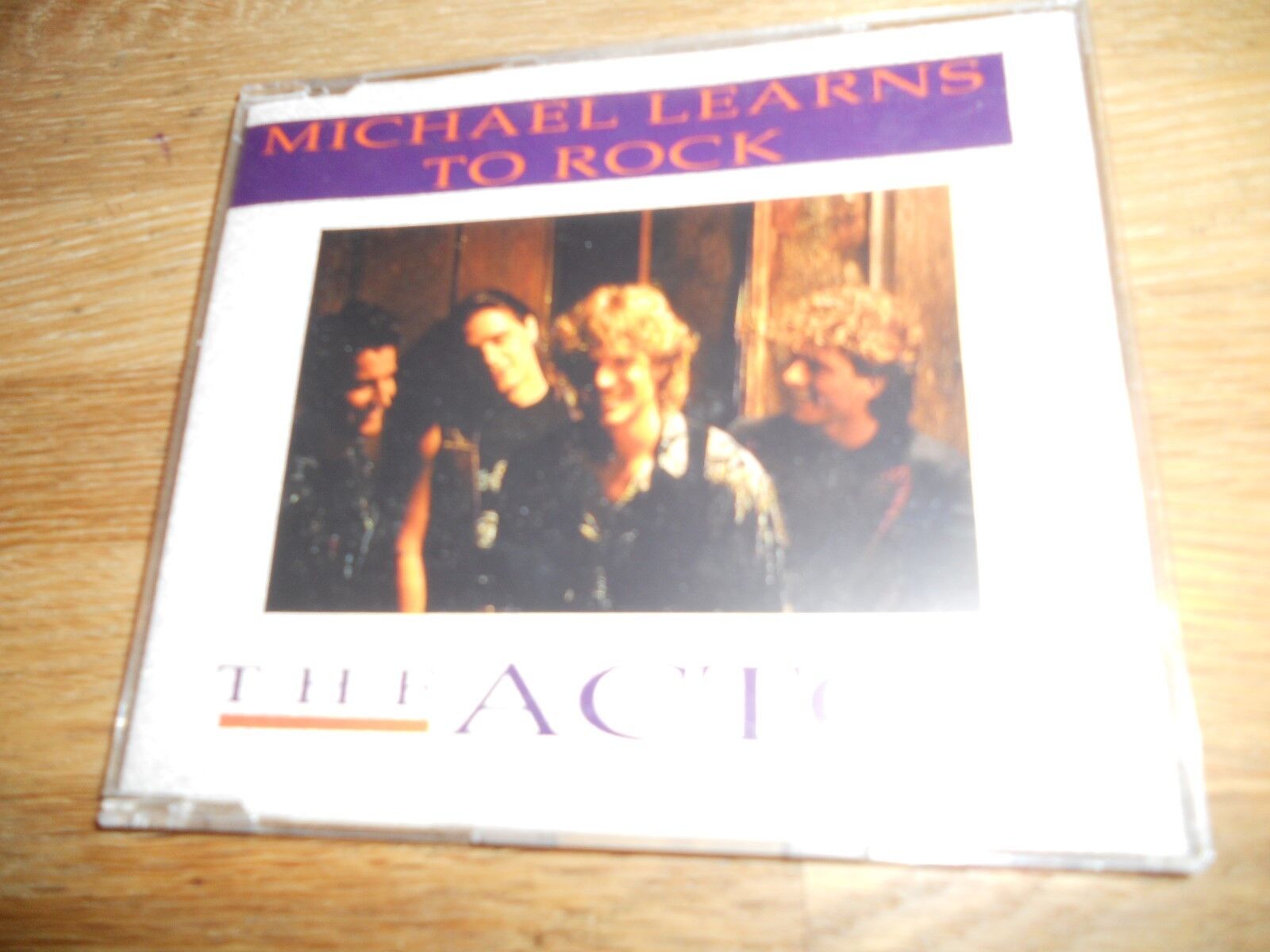 MICHAEL LEARNS TO ROCK THE ACTOR 3 TRACKS IMPACT RECORDS 1992 NETHERLANDS RARE**