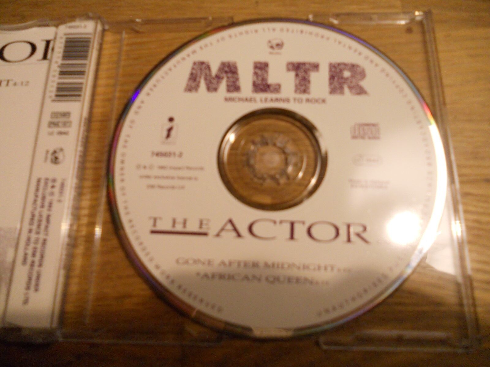 MICHAEL LEARNS TO ROCK THE ACTOR 3 TRACKS IMPACT RECORDS 1992 NETHERLANDS RARE**