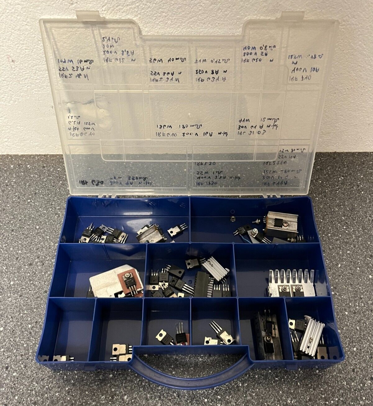 Mixed Lot of MOSFET Transistors  Power Semiconductors - IRF Series Assorted