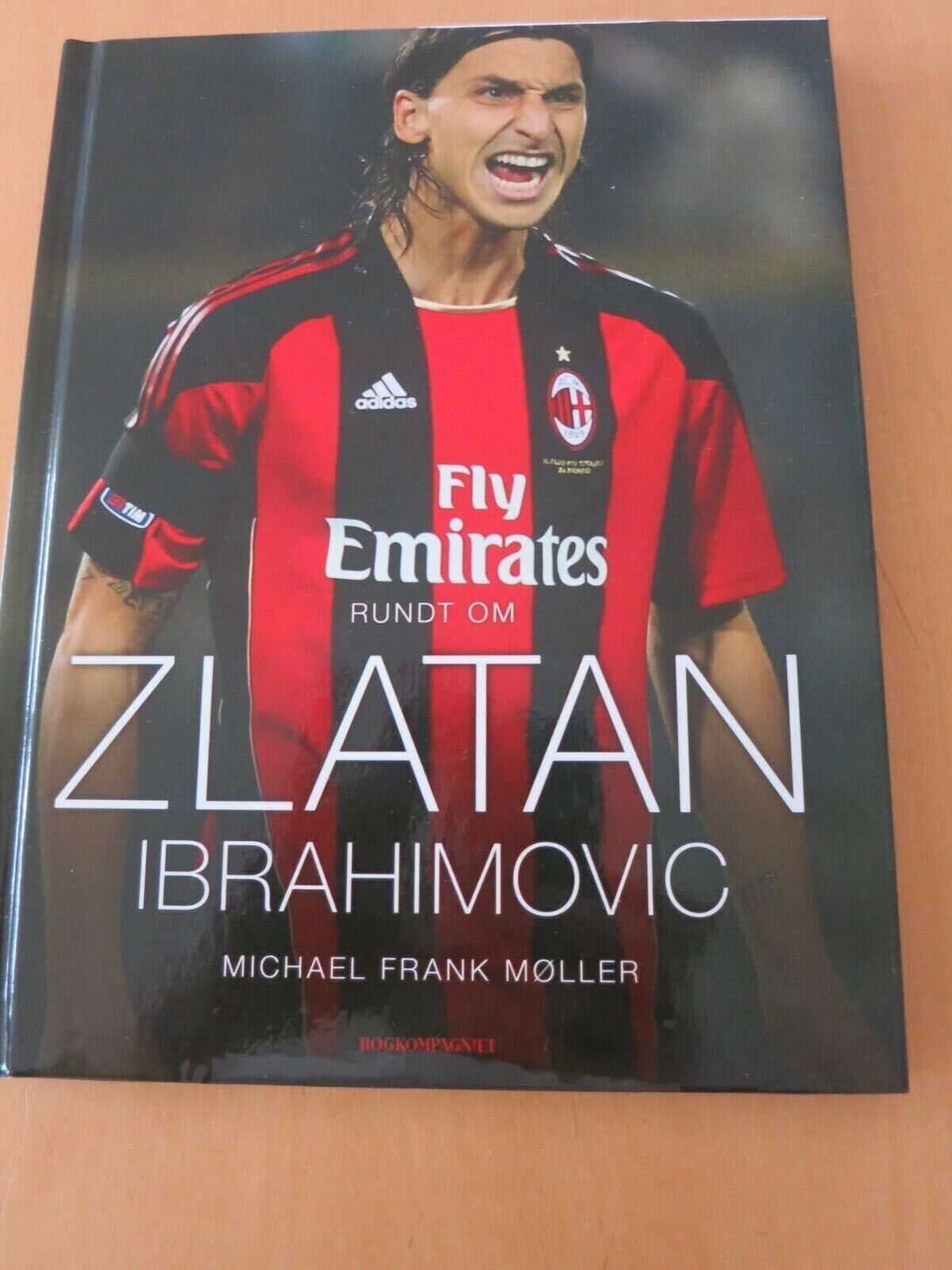 Hardcover Danish Book about ZLATAN IBRAHIMOVIC Soccer Sweden Bog83