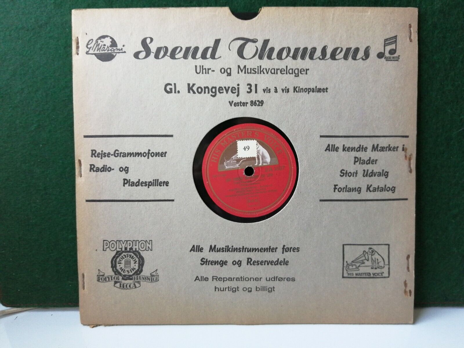 78 RPM  shellacJeanette MacDonaldNelson EddyAh! Sweet Mystery Of Life