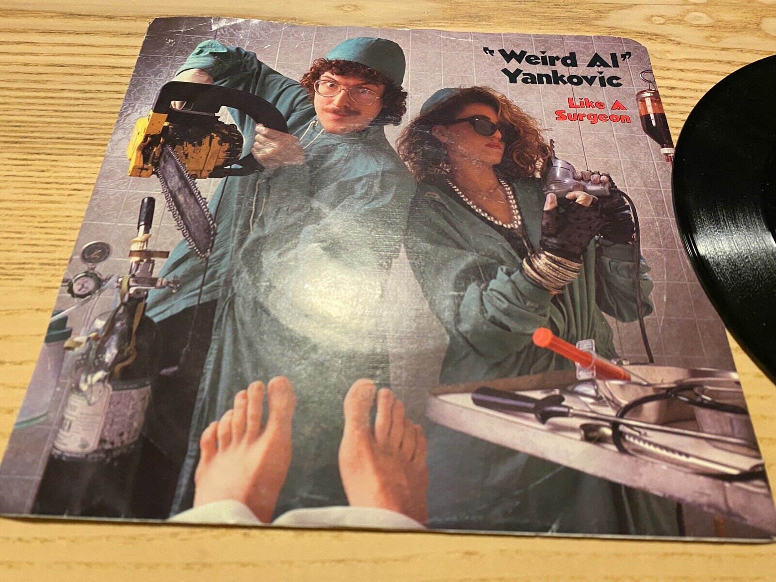 "WEIRD AL" YANKOVIC "LIKE A SURGEON" 1985 ROCK´N´ ROLL RECORDS USA PROMOTION 7"