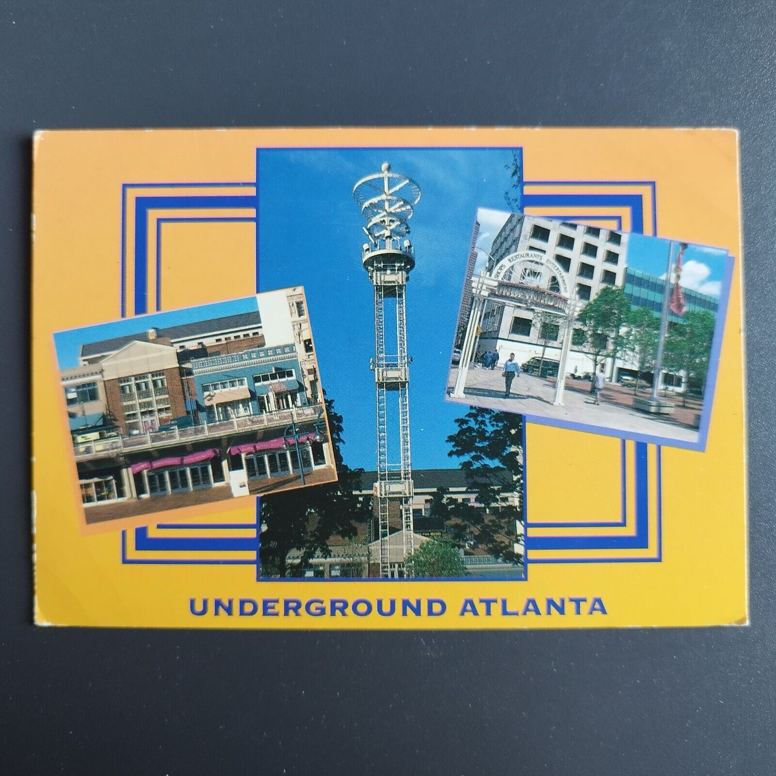 Postcard Georgia Underground Atlanta - 1996