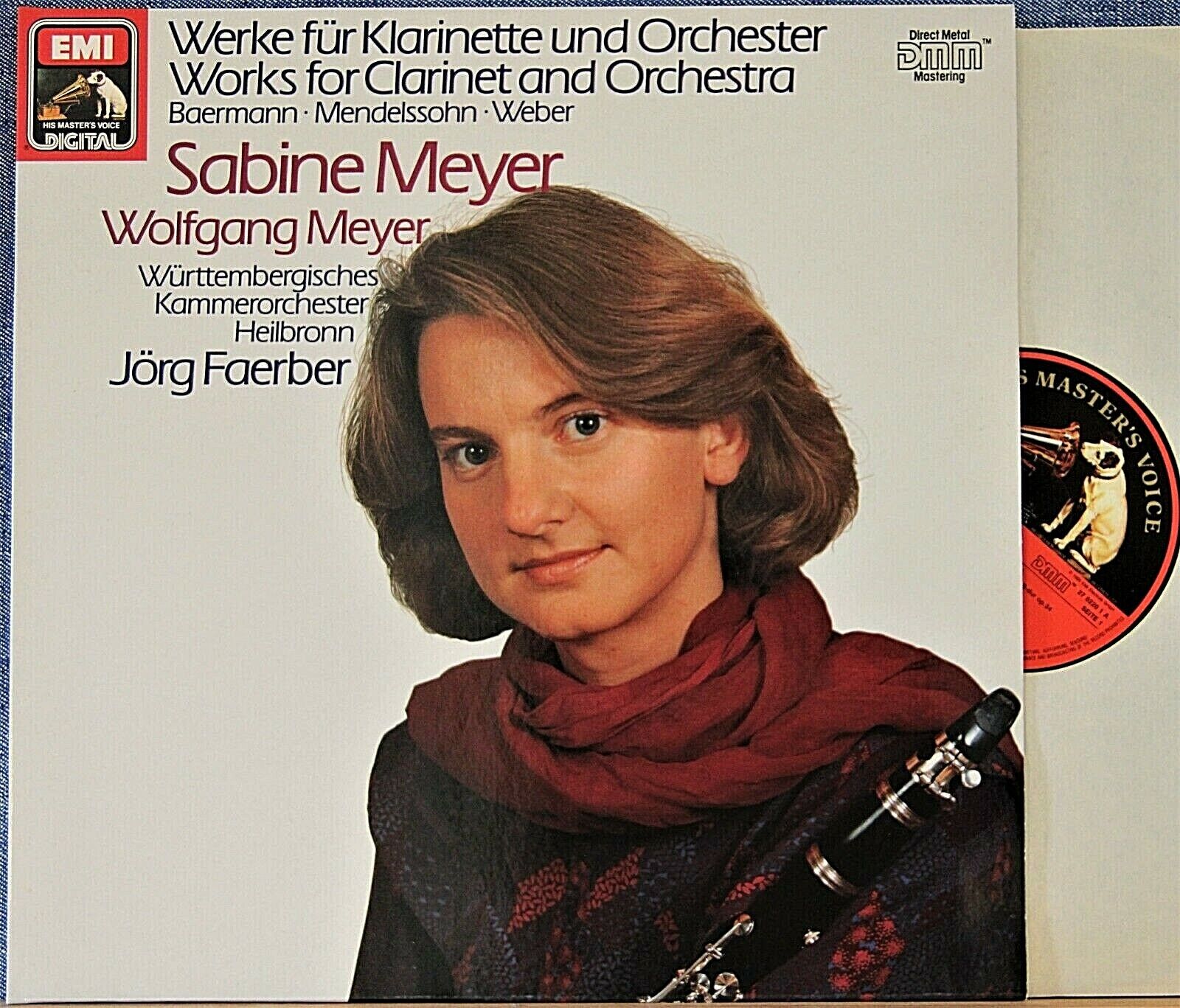 Meyer; Faerber Baermann; Mendelssohn; Weber (Clarinet and Orch) EMI 27 0220 dig