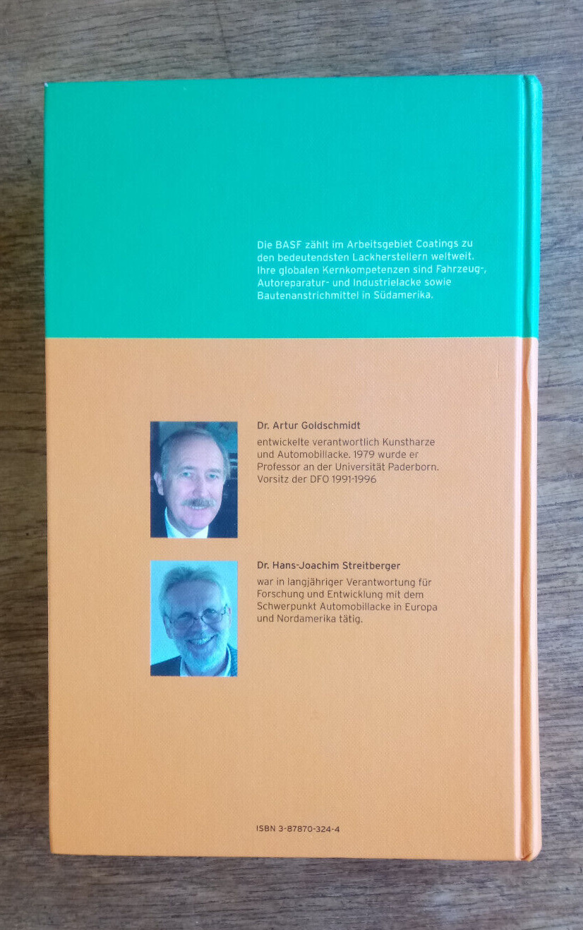 BASF Handbuch Lackiertechnik -  Goldschmidt Streitberger - Vincentz - Hardcover