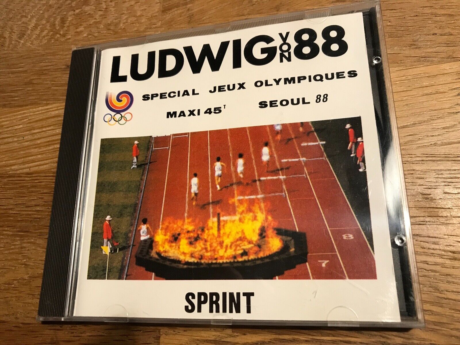 LUDWIG VON 88 SPRINT SPECIAL JEUX OLYMPIQUES 7 TRACKS CD BONDAGE RECORDS FRENCH*