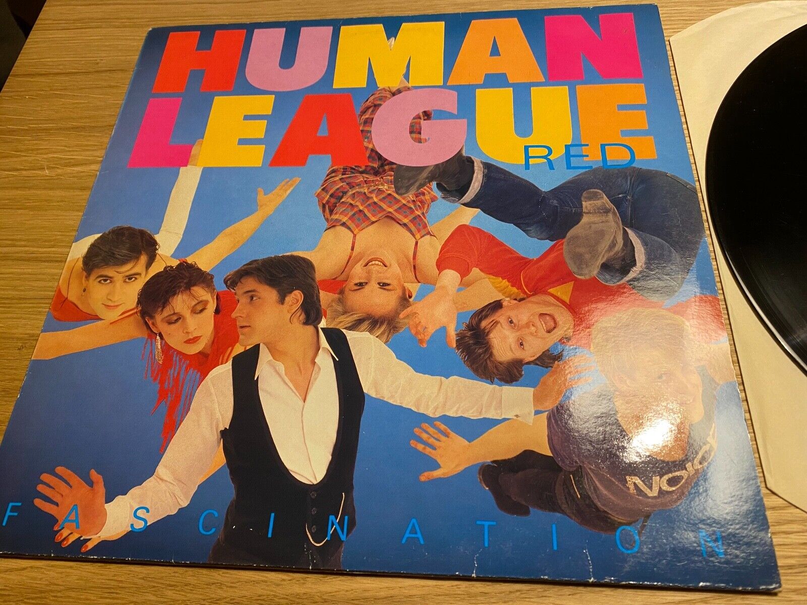 THE HUMAN LEAGUE "FASCINATION" 12" EXTENDED REMIX VIRGIN RECORDS UK 12" 1983**