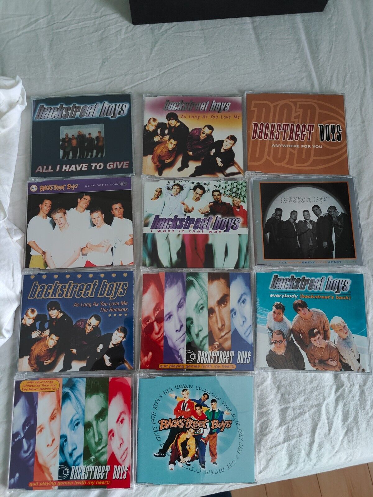 Backstreet Boys Millennium Singles Collection cd box - VERY RARE