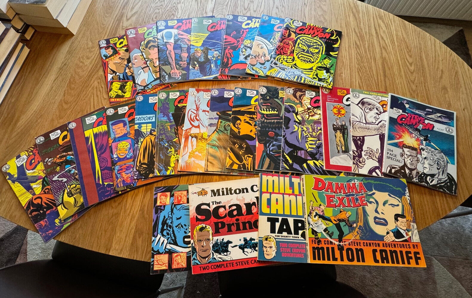 Milton Caniff's Steve Cayon - American comics graphic novels