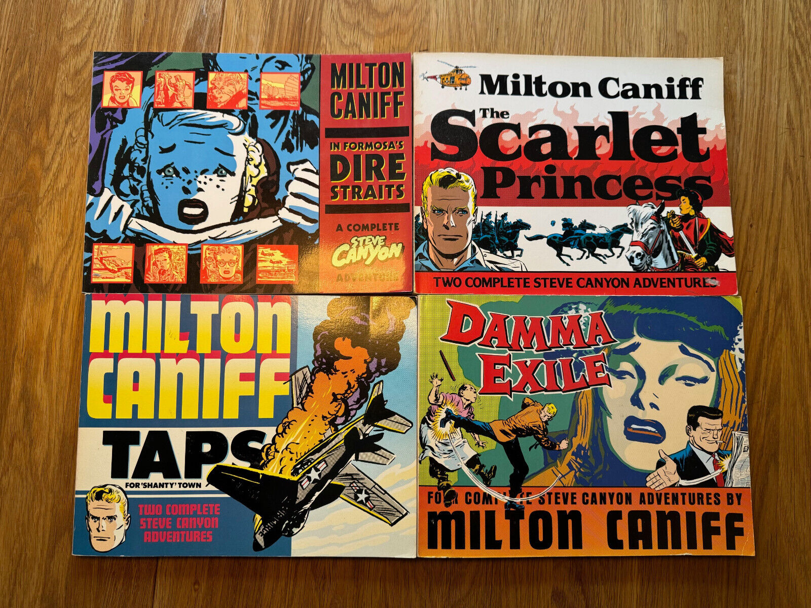 Milton Caniff's Steve Cayon - American comics graphic novels