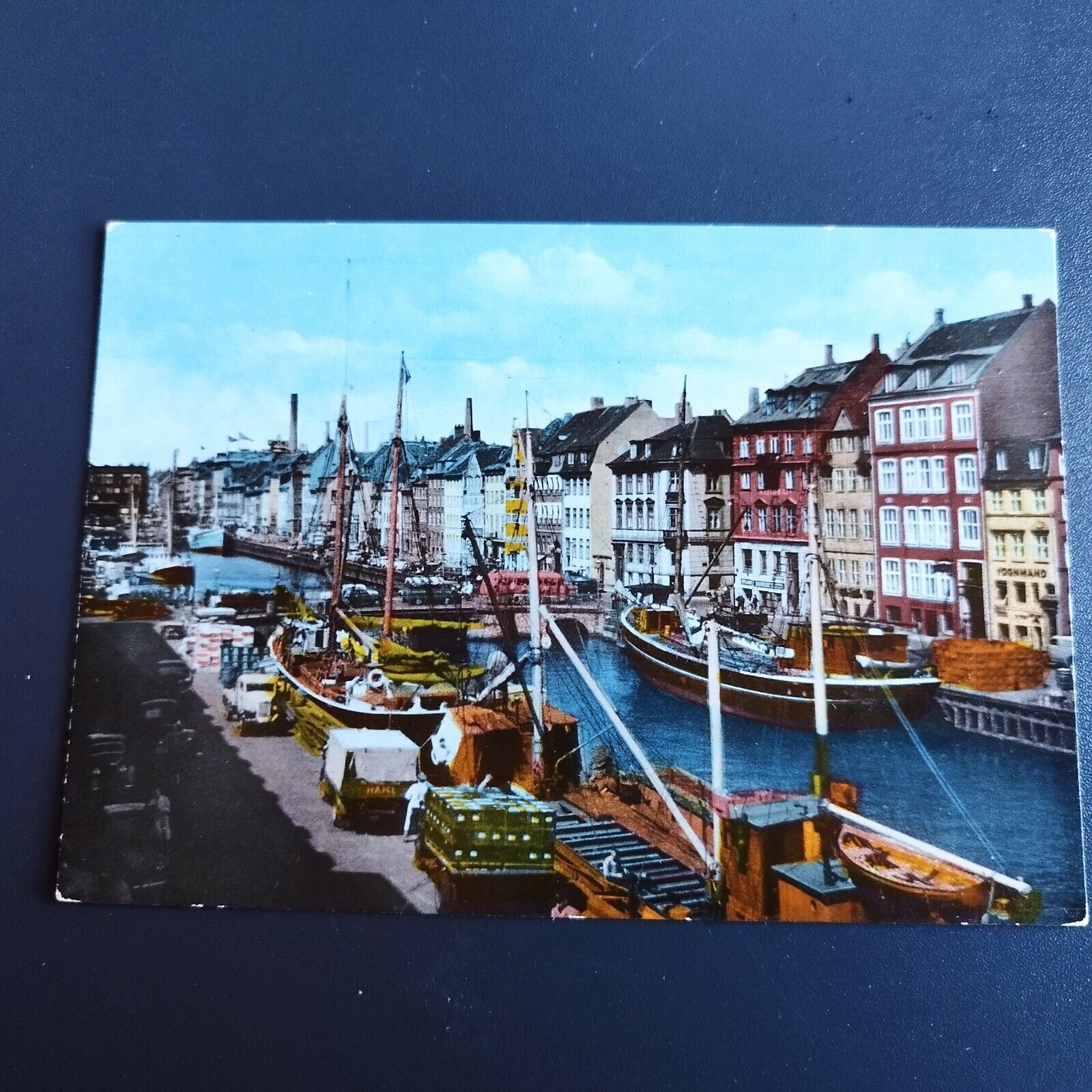 Denmark Copenhagen Nyhavn New Harbour - Unposted 1960s - no 3021