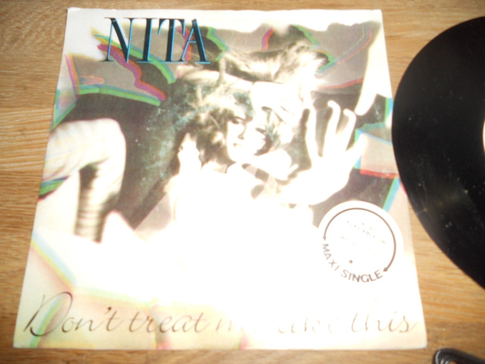 NITA DONT TREAT ME LIKE THIS 1987 MEGA RECORDS NCB RARE DANISH VINYL SINGLE NCB*