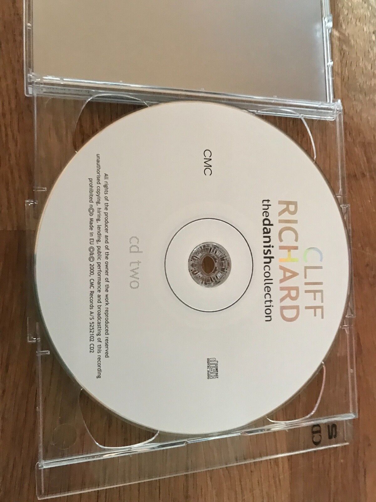 CLIFF RICHARD "THE DANISH COLLECTION" 2000 CMC RECORDS A/S 40 TRACK 2 X CD SET**