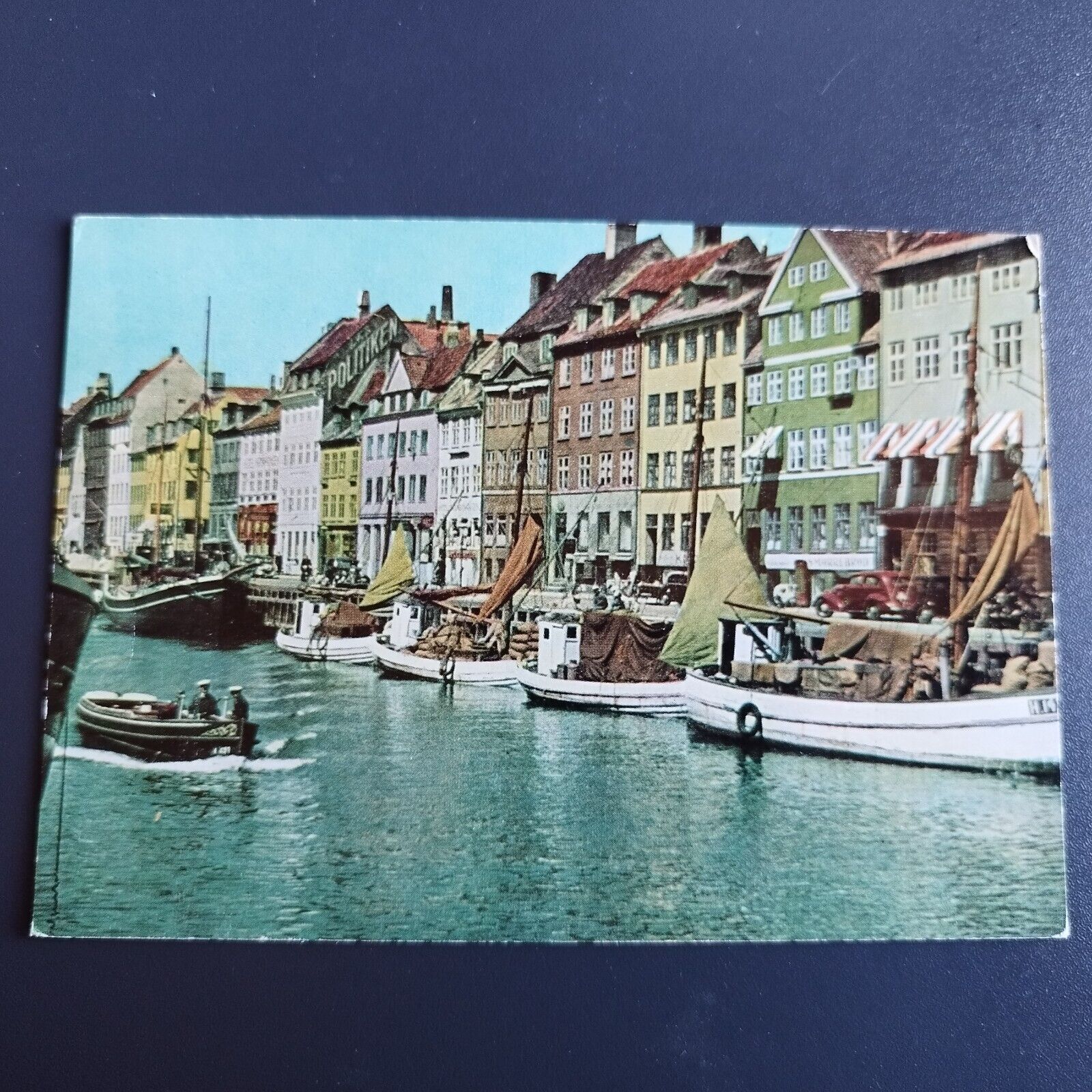 Denmark Copenhagen Nyhavn New HarborNeuer Hafen 1950s