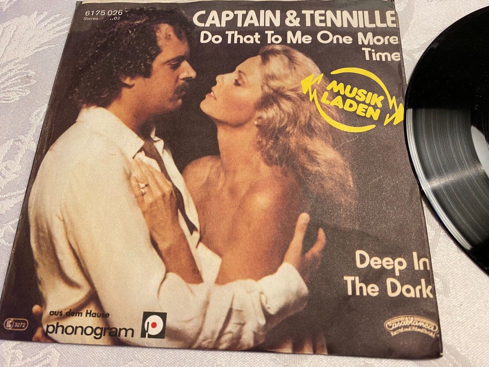 CAPTAIN  TENNILLE "DO THAT TO ME ONE MORE TIME/DEEP IN THE DARK"1979 CASABLANCA