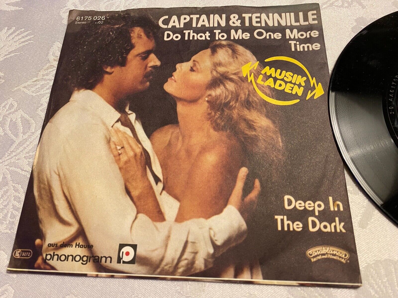 CAPTAIN  TENNILLE "DO THAT TO ME ONE MORE TIME/DEEP IN THE DARK"1979 CASABLANCA