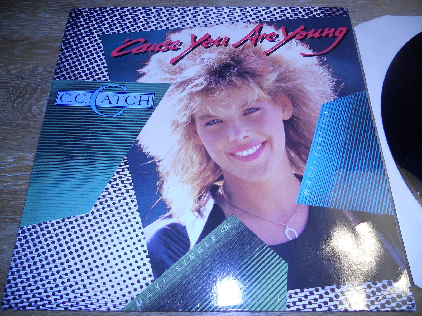 C C CATCH "¨CAUSE YOU ARE YOUNG/ONE NIGHT IS NOT" GERMAN MAXI SINGLE 12" 1986*