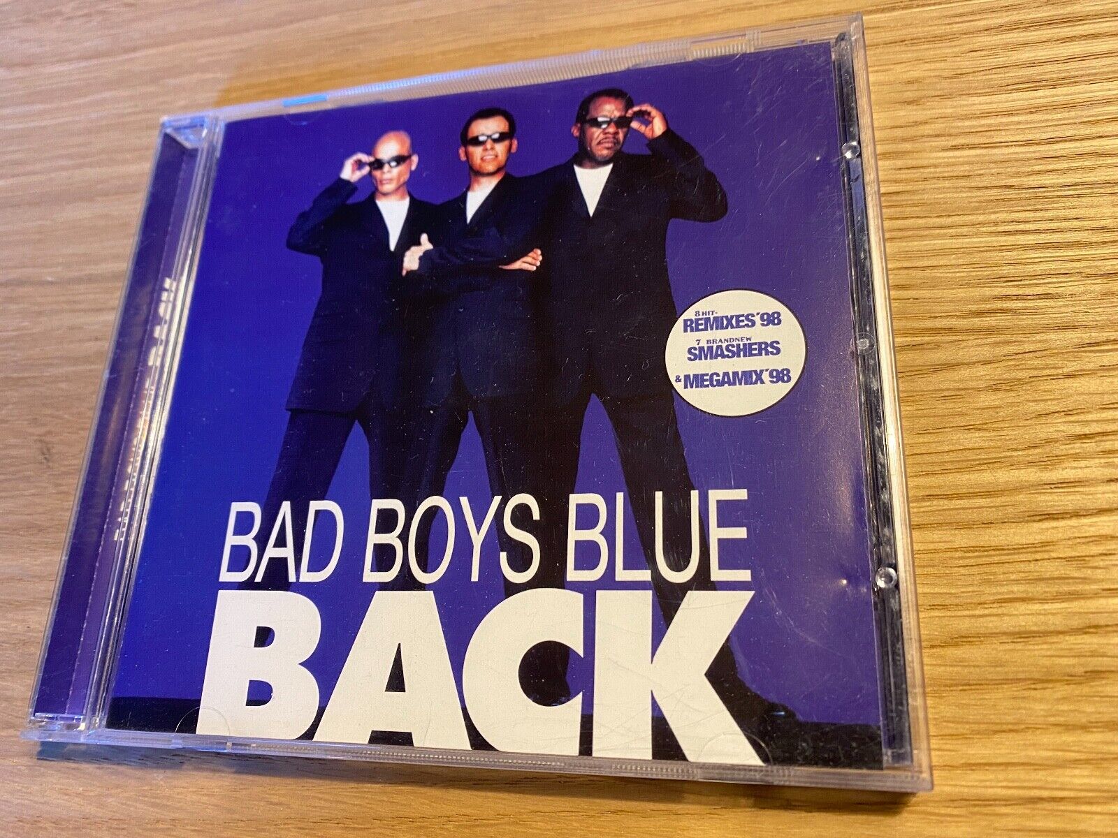 BAD BOYS BLUE "BAD BOYS BLUE BACK" 1998 CD ALBUM 16 TRACK MEGAMIX  REMIXES RARE