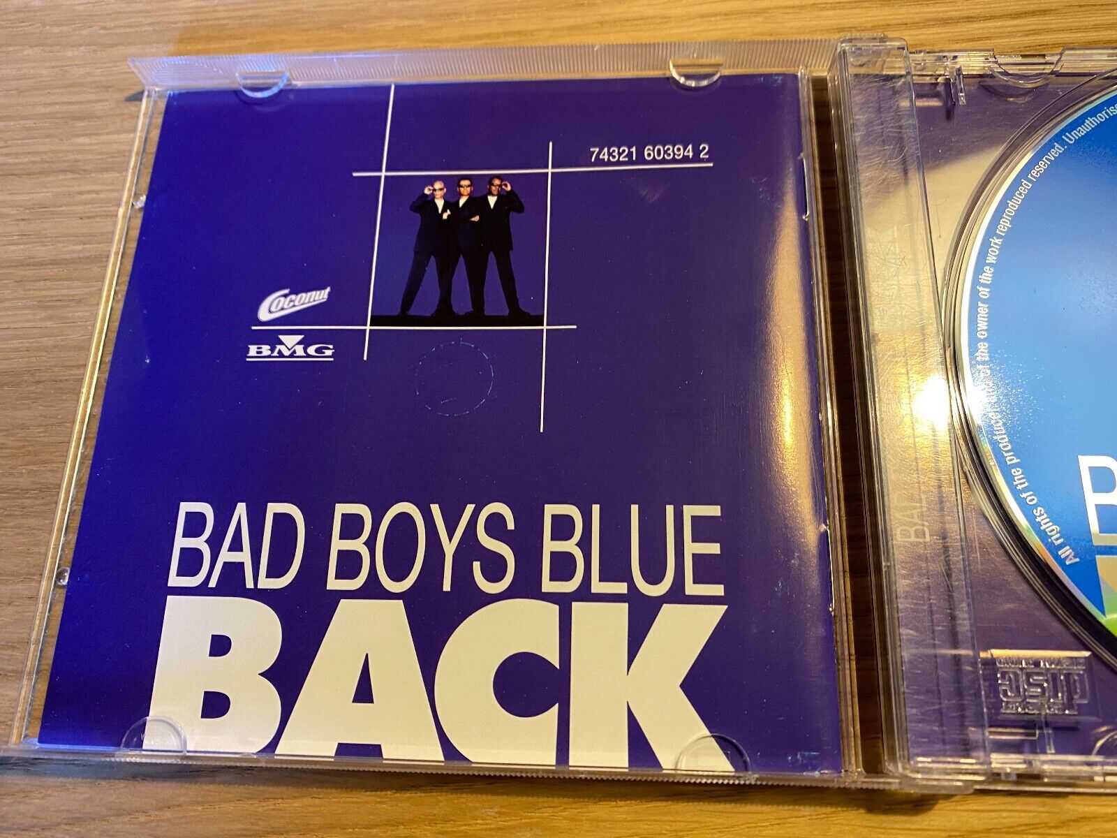 BAD BOYS BLUE "BAD BOYS BLUE BACK" 1998 CD ALBUM 16 TRACK MEGAMIX  REMIXES RARE