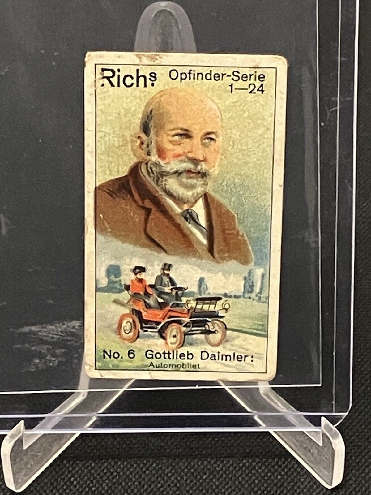 1927 Rich’s Collectors Vintage Inventor Series Gottlieb Daimler #6