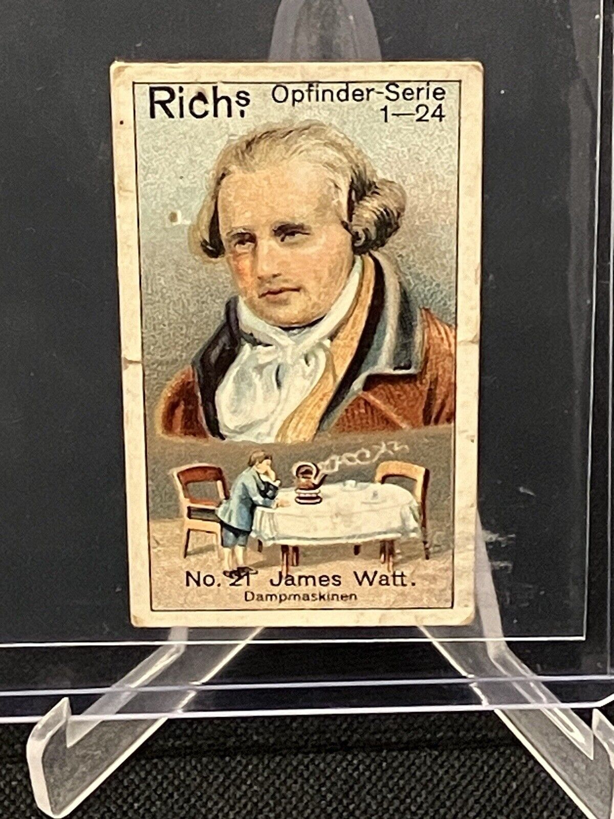 1927 Rich’s Collectors Vintage Inventor Series James Watt #21