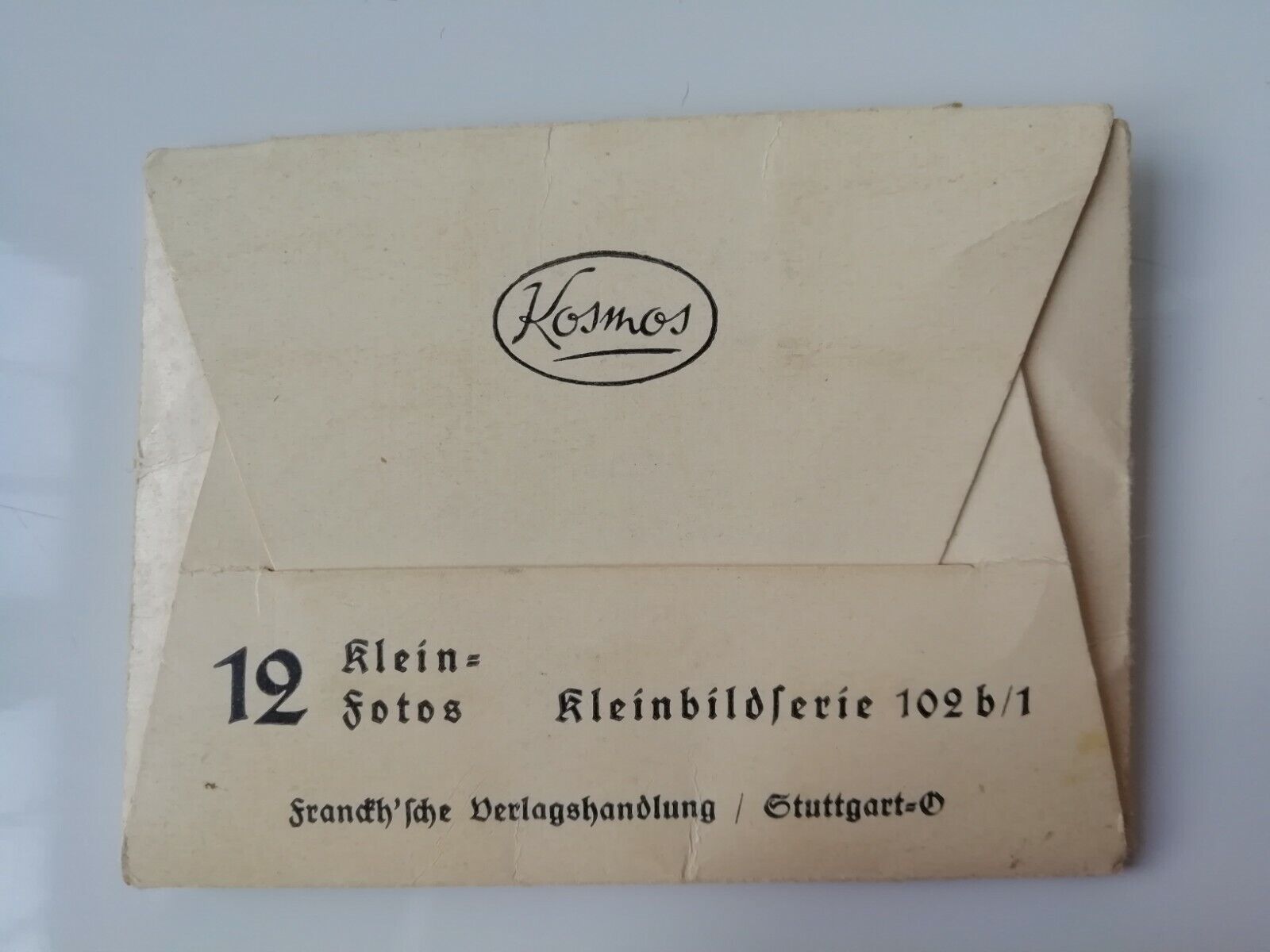 Vintage folder with 12 small photos of Der Bodensee /GermanyZeppelin 1930's