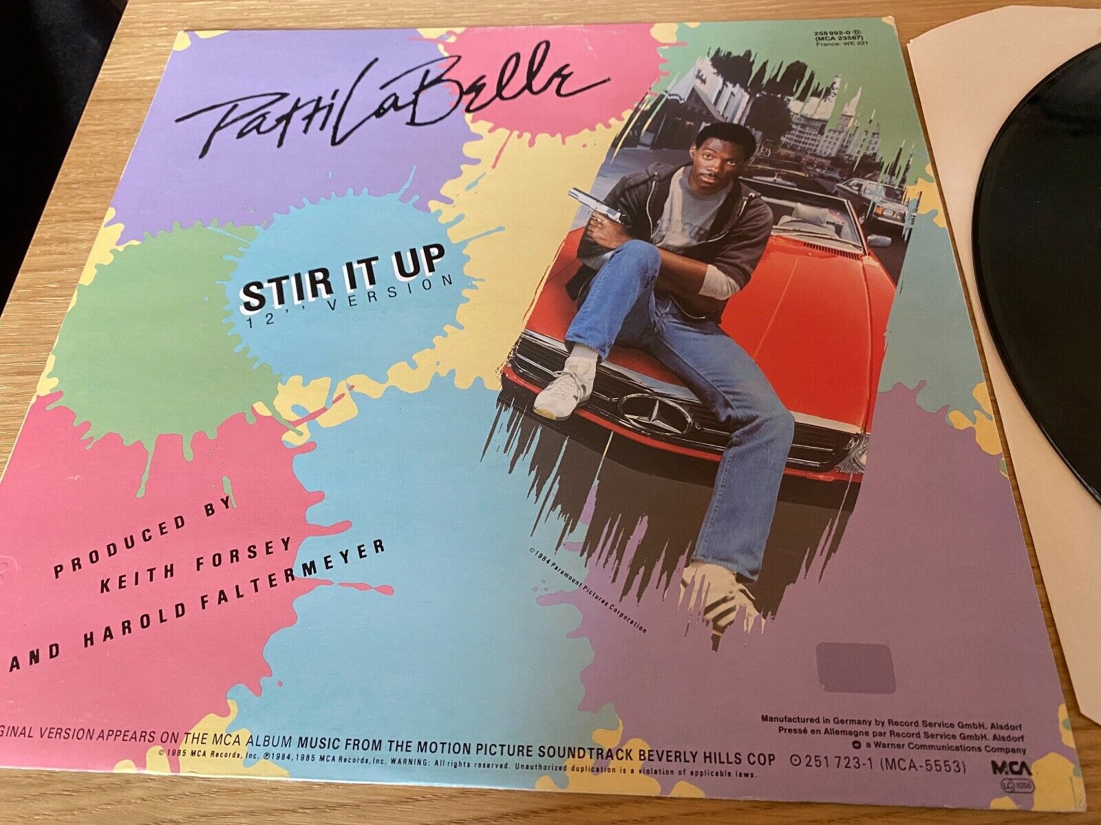 PATTI LA BELLE "STIR IT UP" 1985 VINYL MAXI SINGLE MCA RECORDS EXTENDED MIX RARE