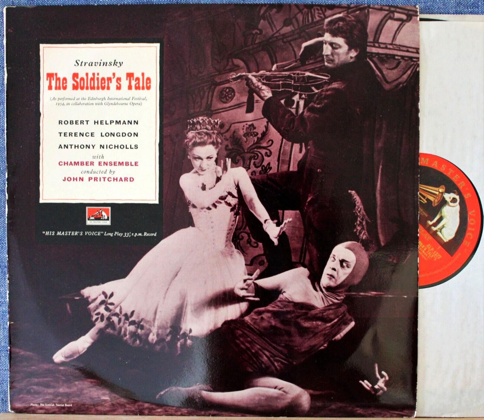 Pritchard Stravinsky (Soldier's Tale) HMV ALP 1377 NM