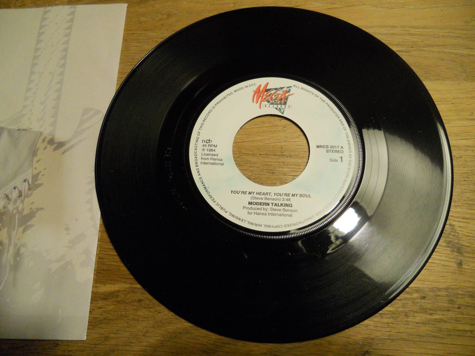 MODERN TALKING "YOU´RE MY HEART YOU´RE MY SOUL" SINGLE MEGA RECORDS NCB 1984***