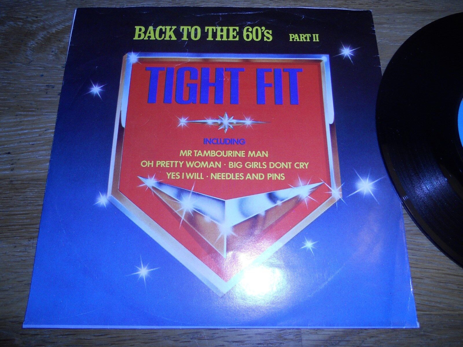 TIGHT FIT "BACK TO THE 60´S PART 2" NCB NORDIC PRESSED 1981 SINGLE MEGAMIX TRACK