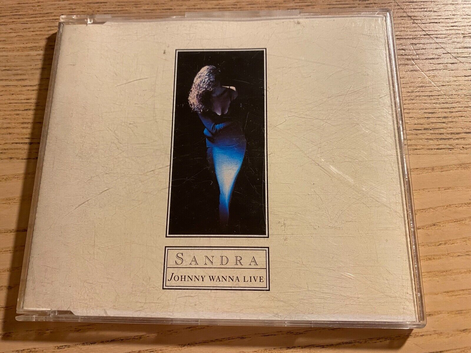 SANDRA "JOHNNY WANNA LIVE" 3 TRACK 1992 CD SINGLE VIRGIN RECORDS GERMAN PRESSING