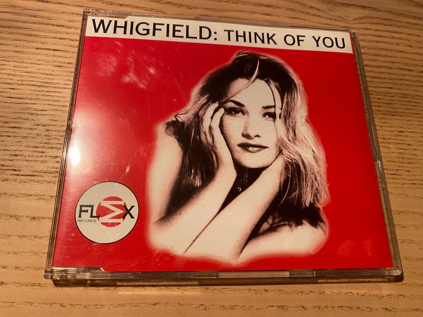 WHIGFIELD "THINK OF YOU" 1995 RARE 4 REMIX TRACK CD SINGLE FLEX RECORDS DENMARK