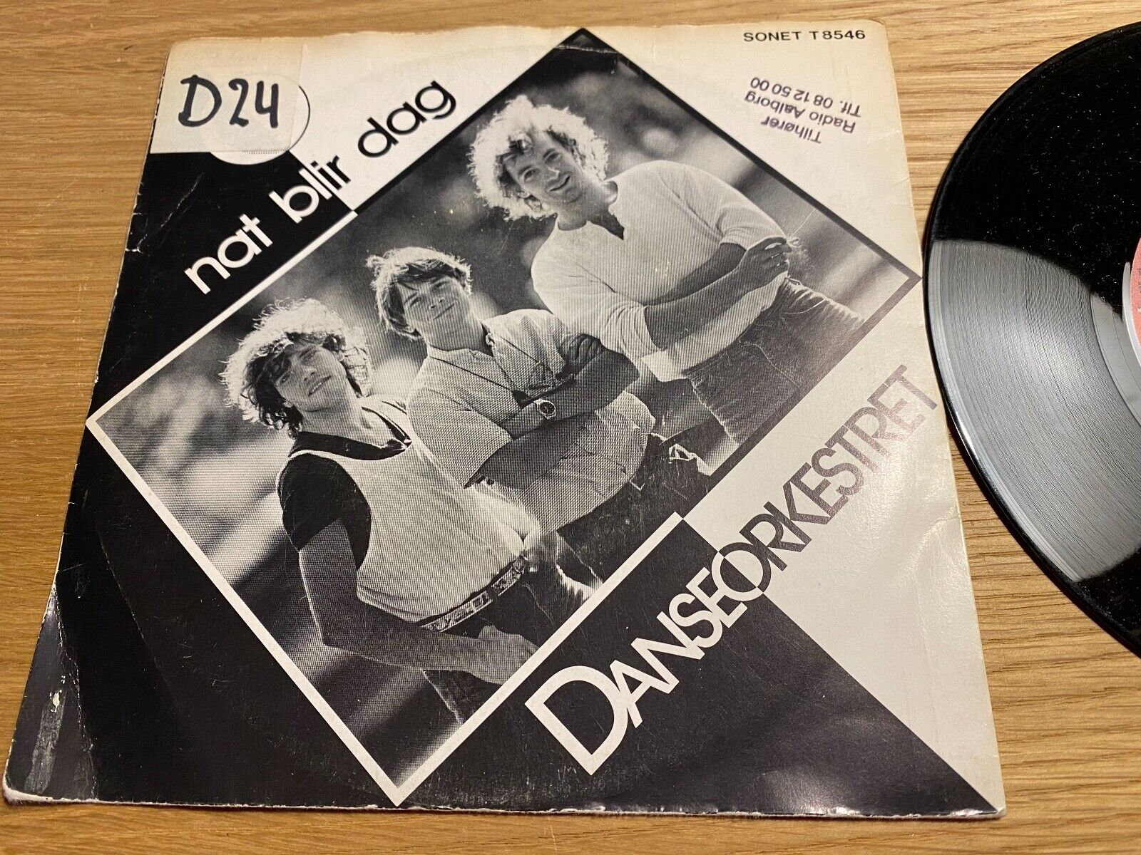 DANSEORKESTRET "NAT BLIR DAG" 1984 SONET/DANSK GRAMMOFON A/S NCB 1 PRESS SWEDEN