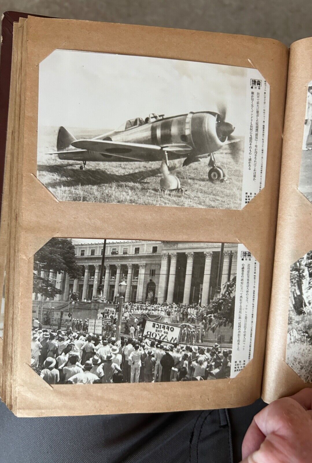 War in Eastern Asia - Japanese original photo album from world war 2