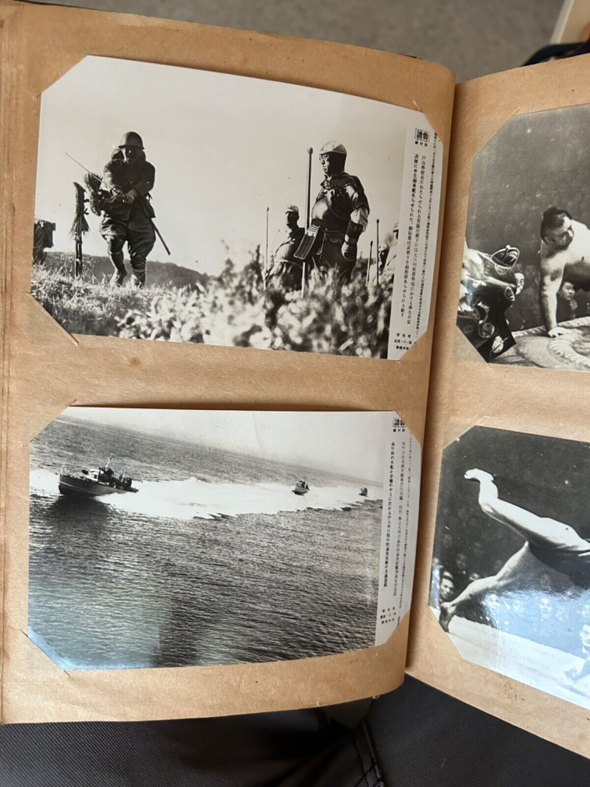 War in Eastern Asia - Japanese original photo album from world war 2