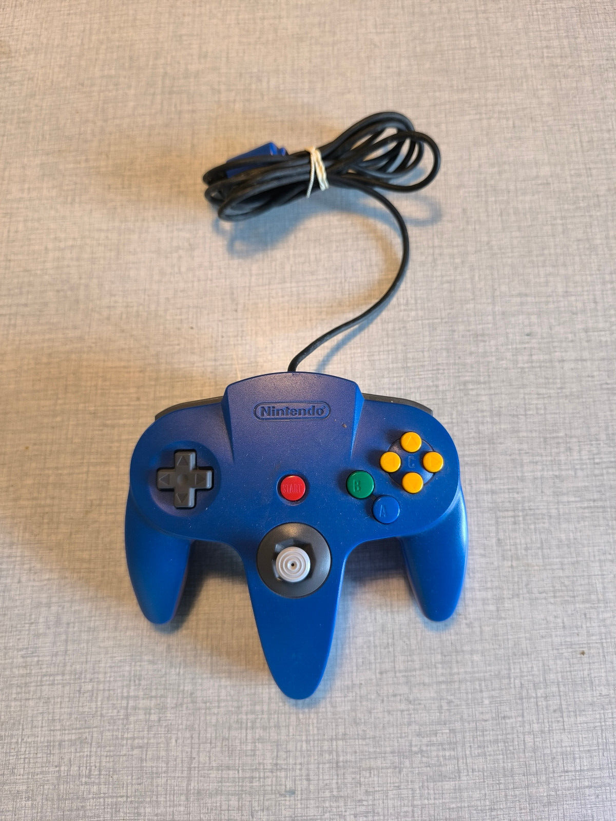 *Nintendo 64 N64* Original Blue Controller