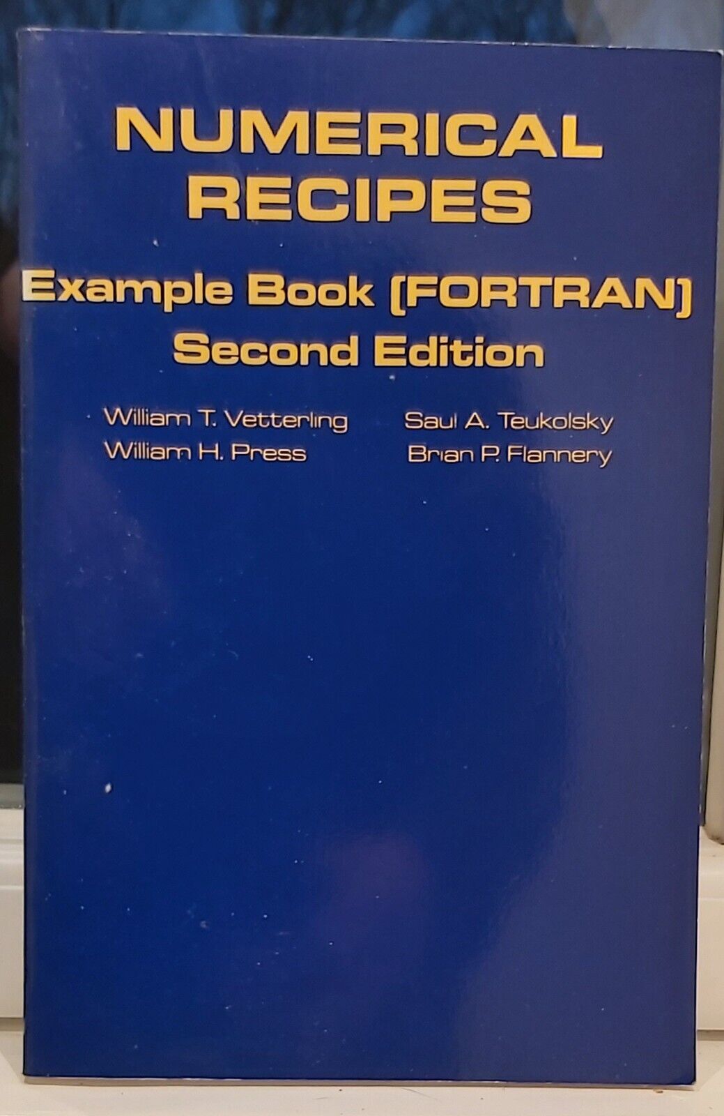 Numerical Recipes in FORTRAN Example Book