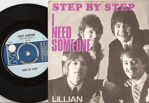 STEP BY STEP I NEED SOMEONE DANISH 45+PS 1968 MOD FREAKBEAT GARAGE PSYCH