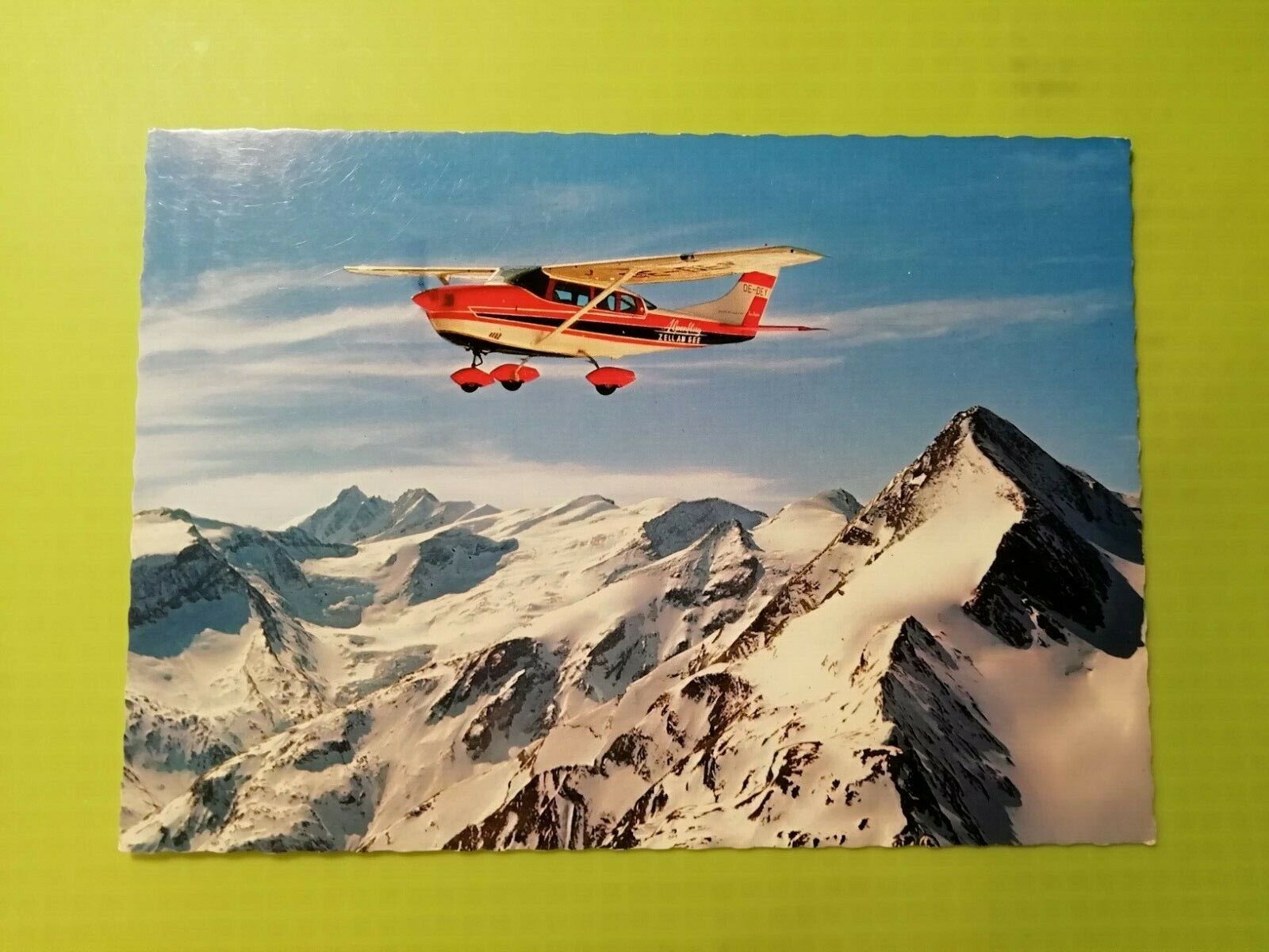 Aviation postcardAustriaAlpenflug über die Hohen TauernGrossglocknerUnposted