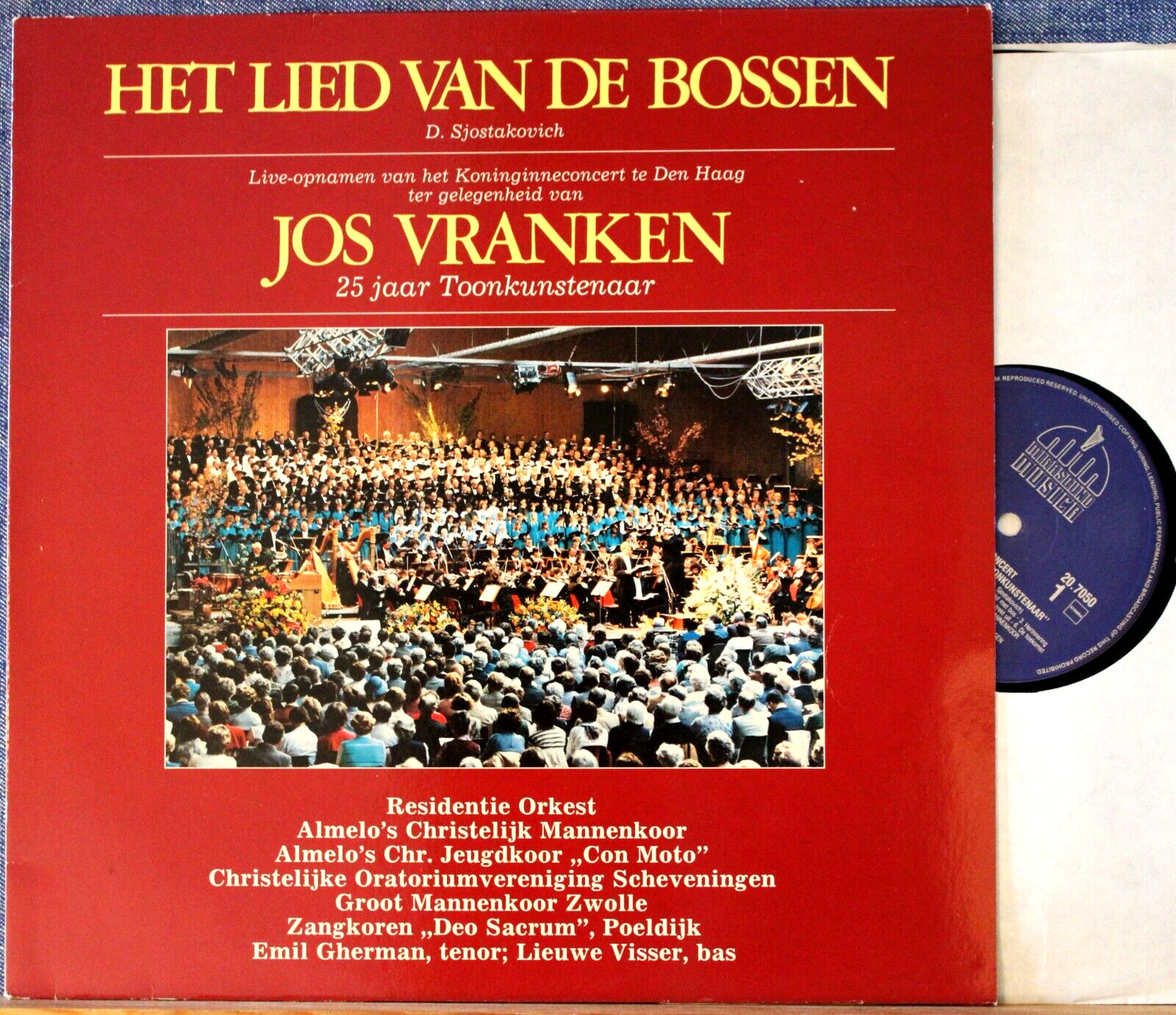 Vranken; etc Shostakovich (Song of the Forests)+Glinka Mirasound 207050 NM