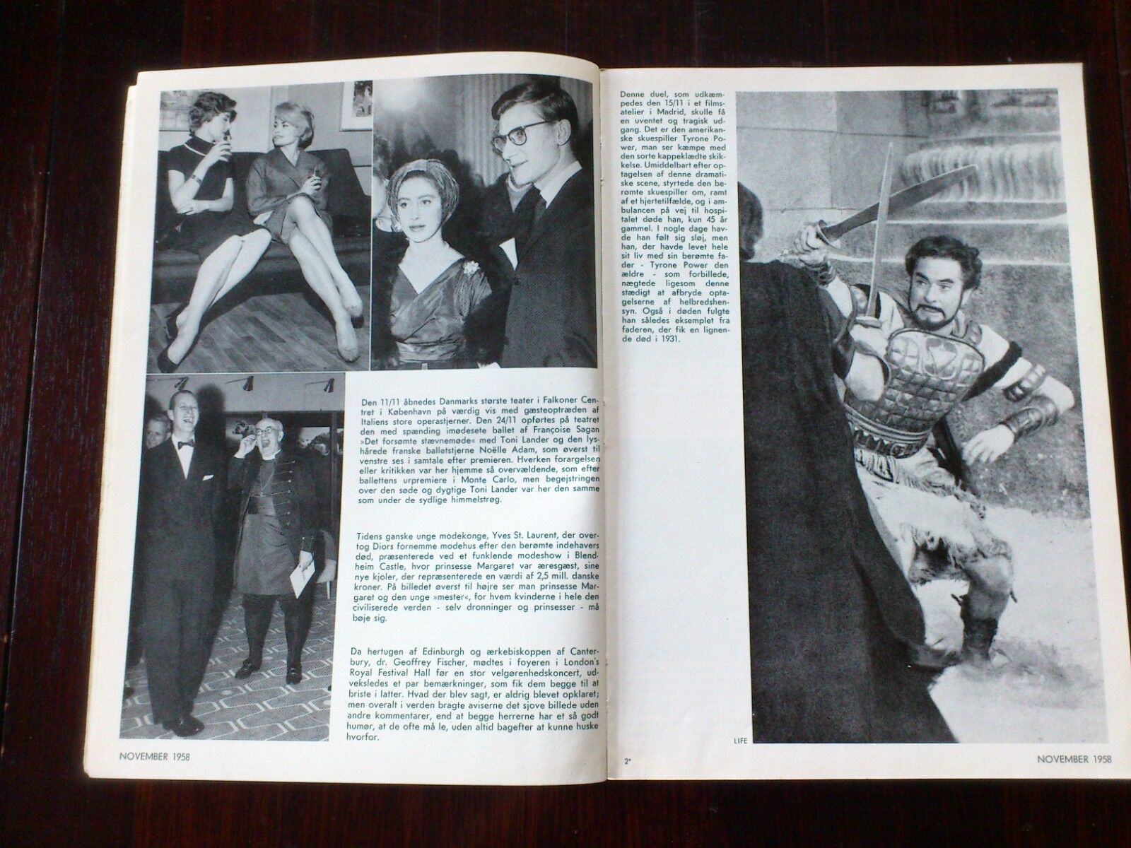 Danish MagazineThe events of 1959 told in picturesMarilyn MonroeArmstrong