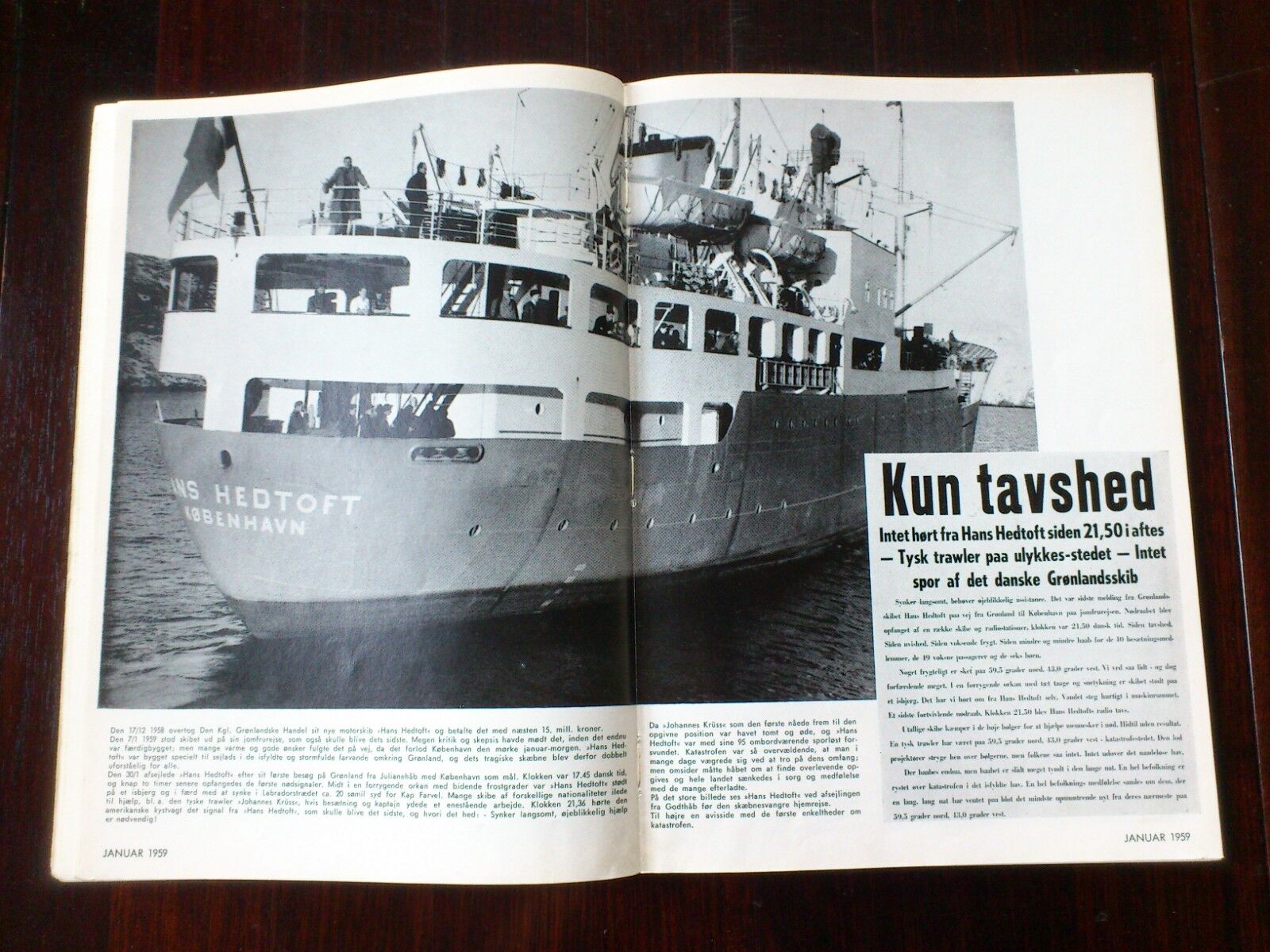 Danish MagazineThe events of 1959 told in picturesMarilyn MonroeArmstrong