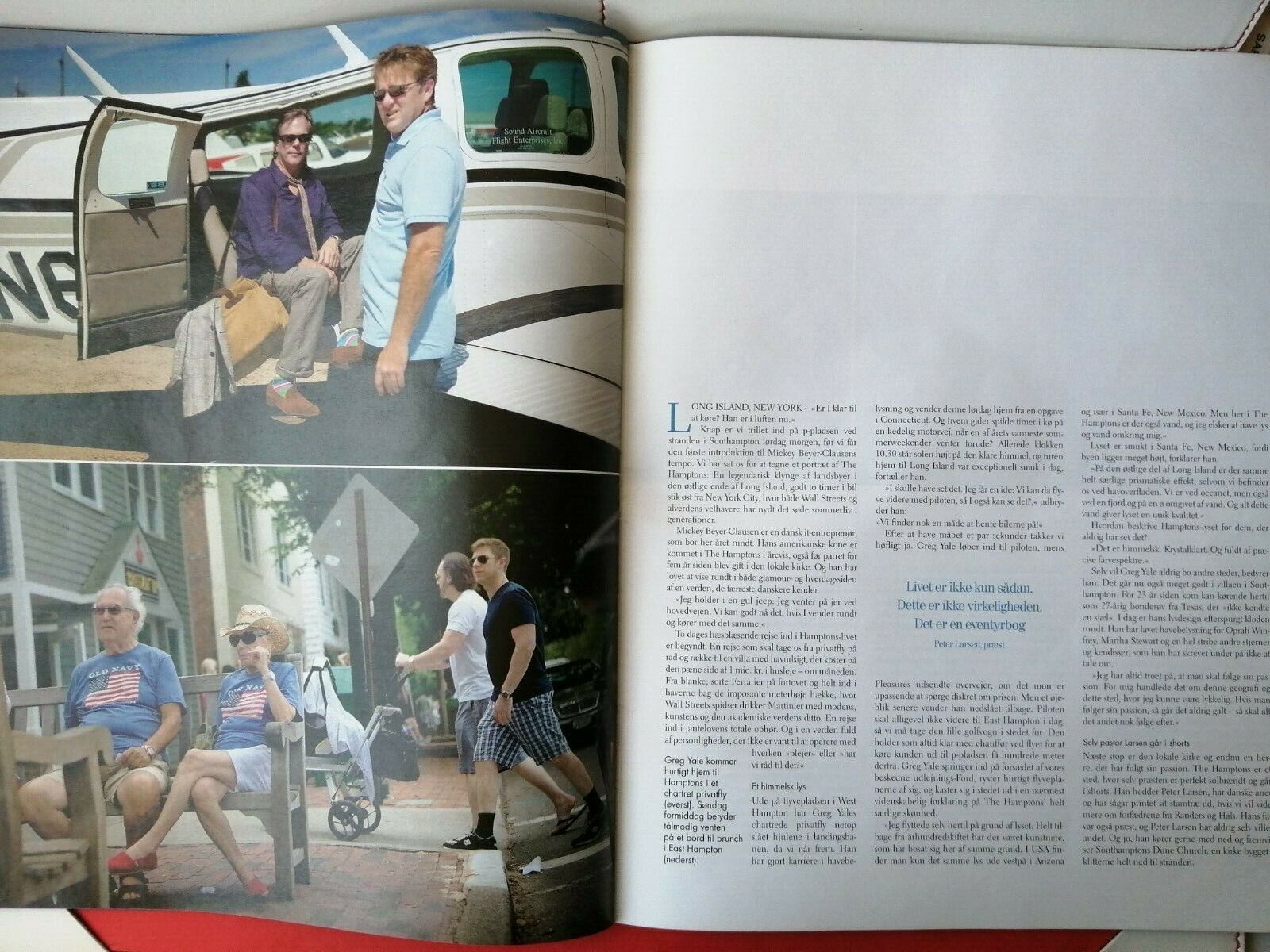 Danish Life Style Magazine2011 James GoldsteinThe Hamptons