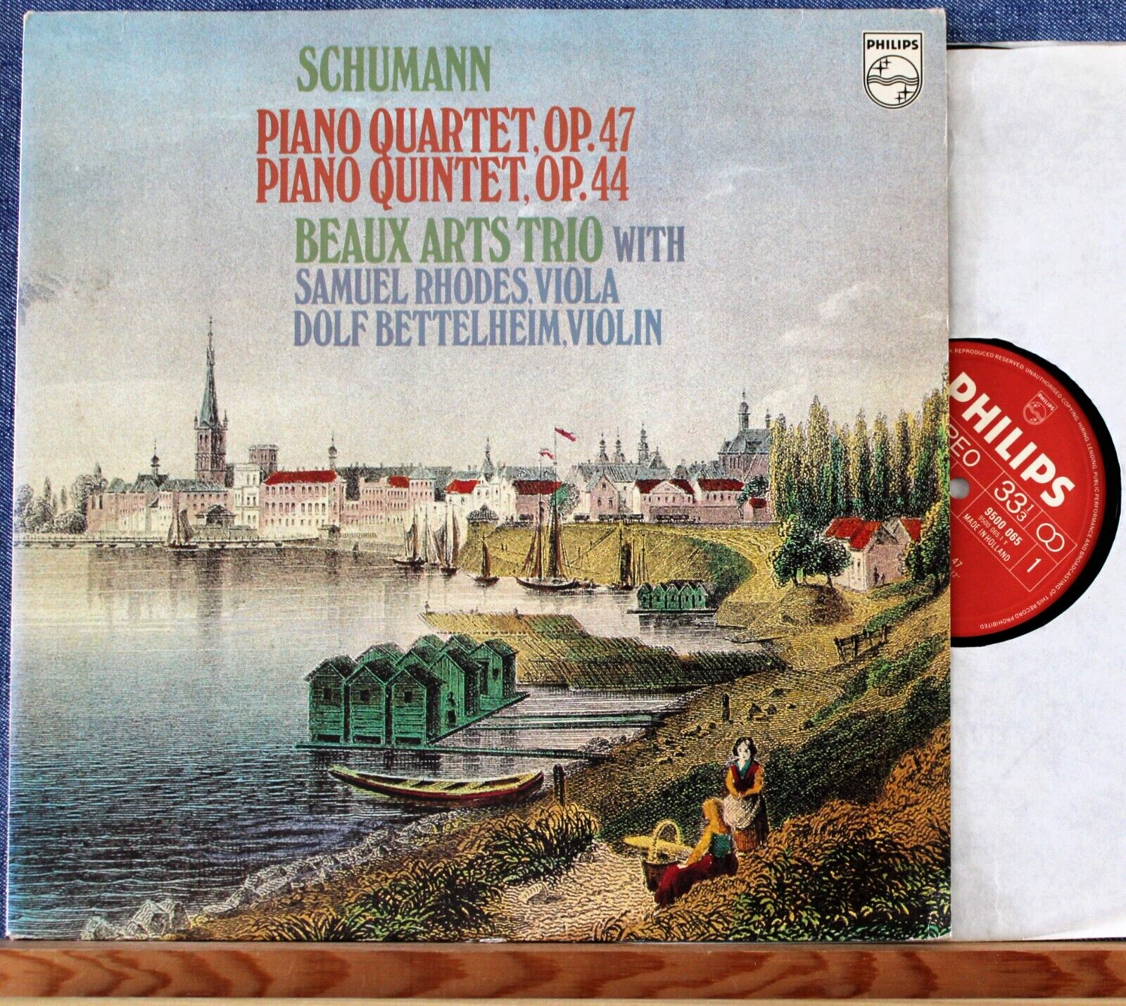 Beaux Arts Trio; etc Schumann (Piano quartet; Piano quintet) Philips 9500 065