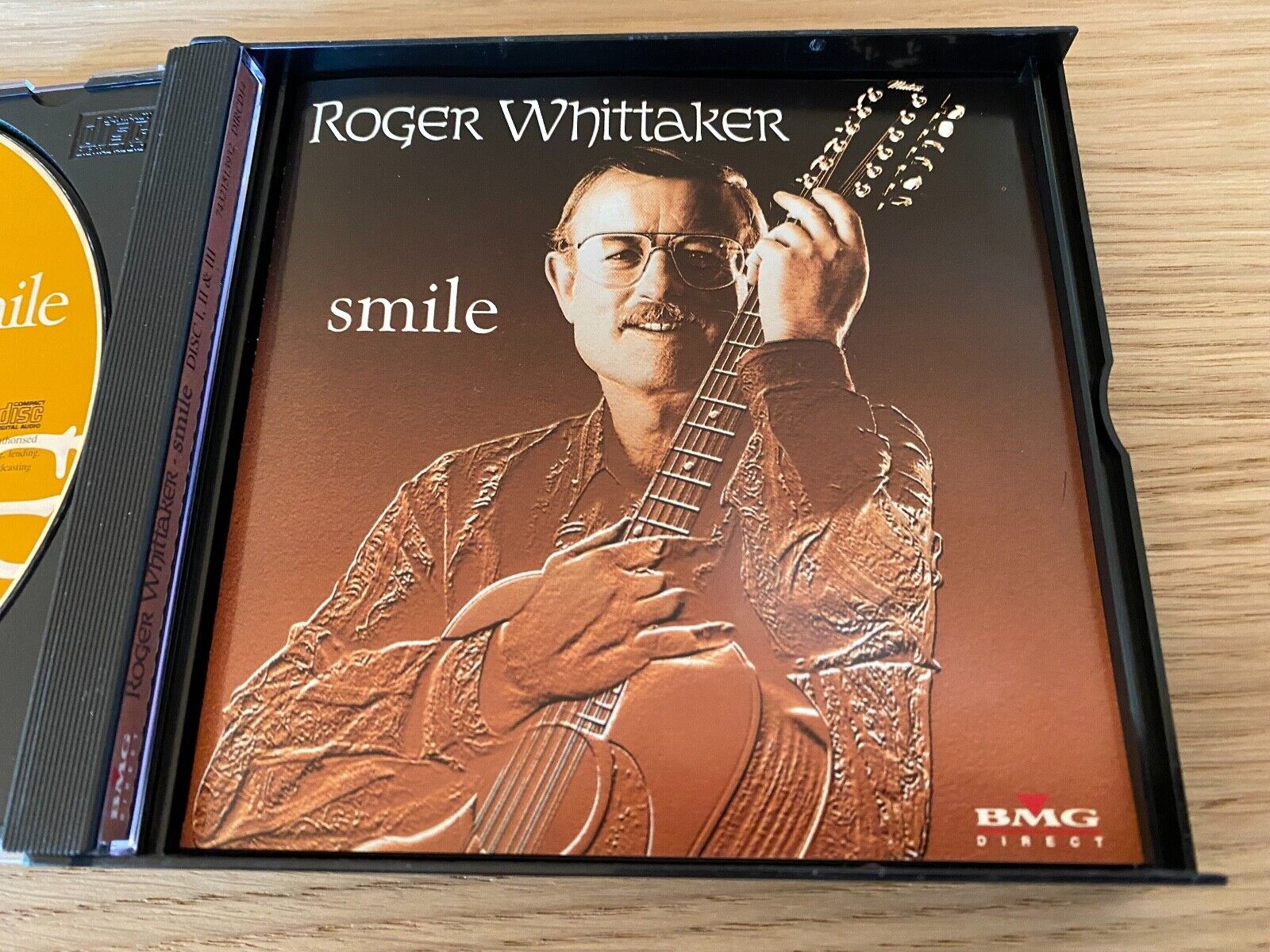 ROGER WHITTAKER "SMILE" 3 X CD ALBUM SET BMG DIRECT 1997 EDITION MINT 3 X CD SET