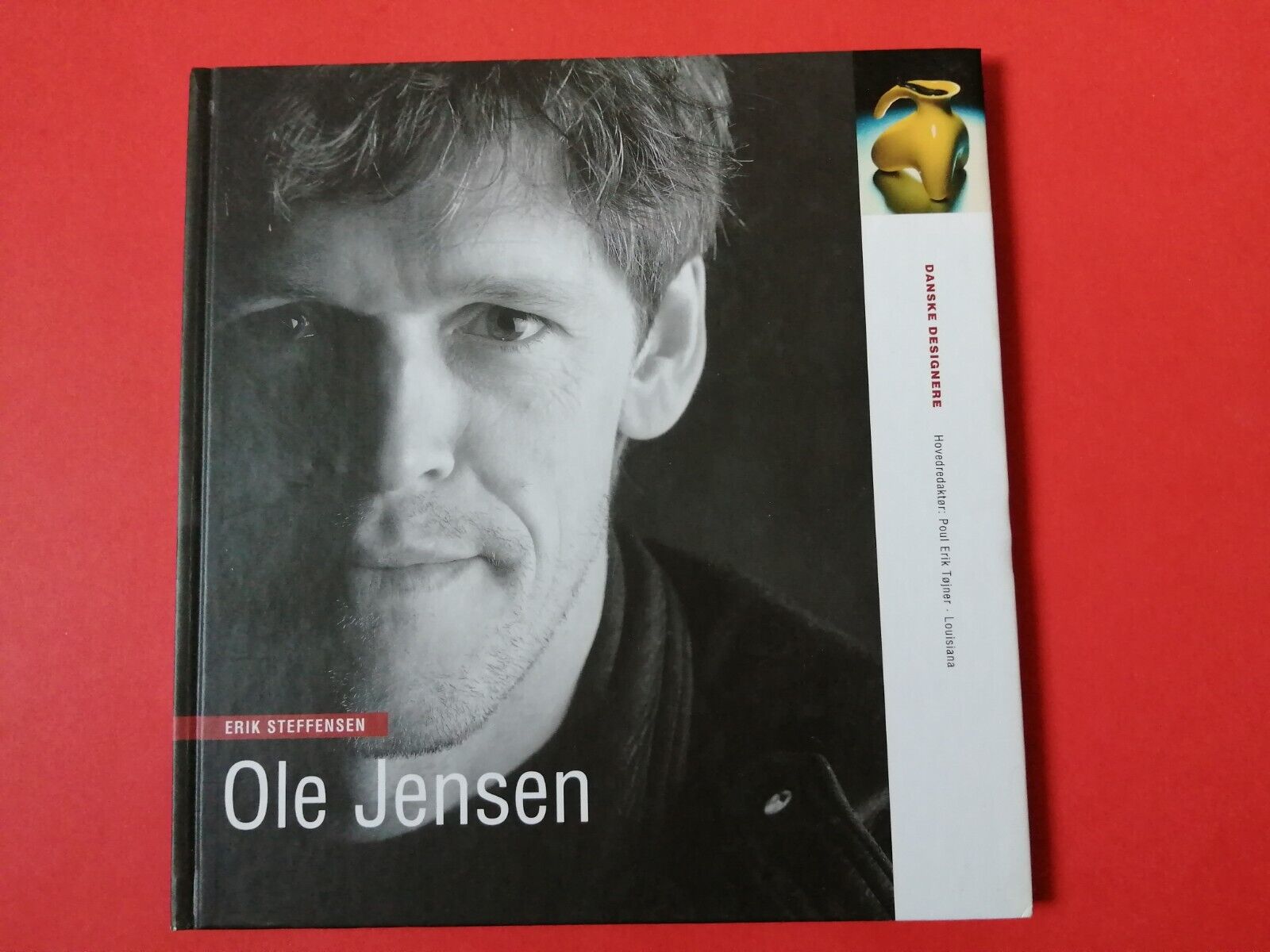 Danish hard cover bookOLE JENSEN Famous Danish designer2002