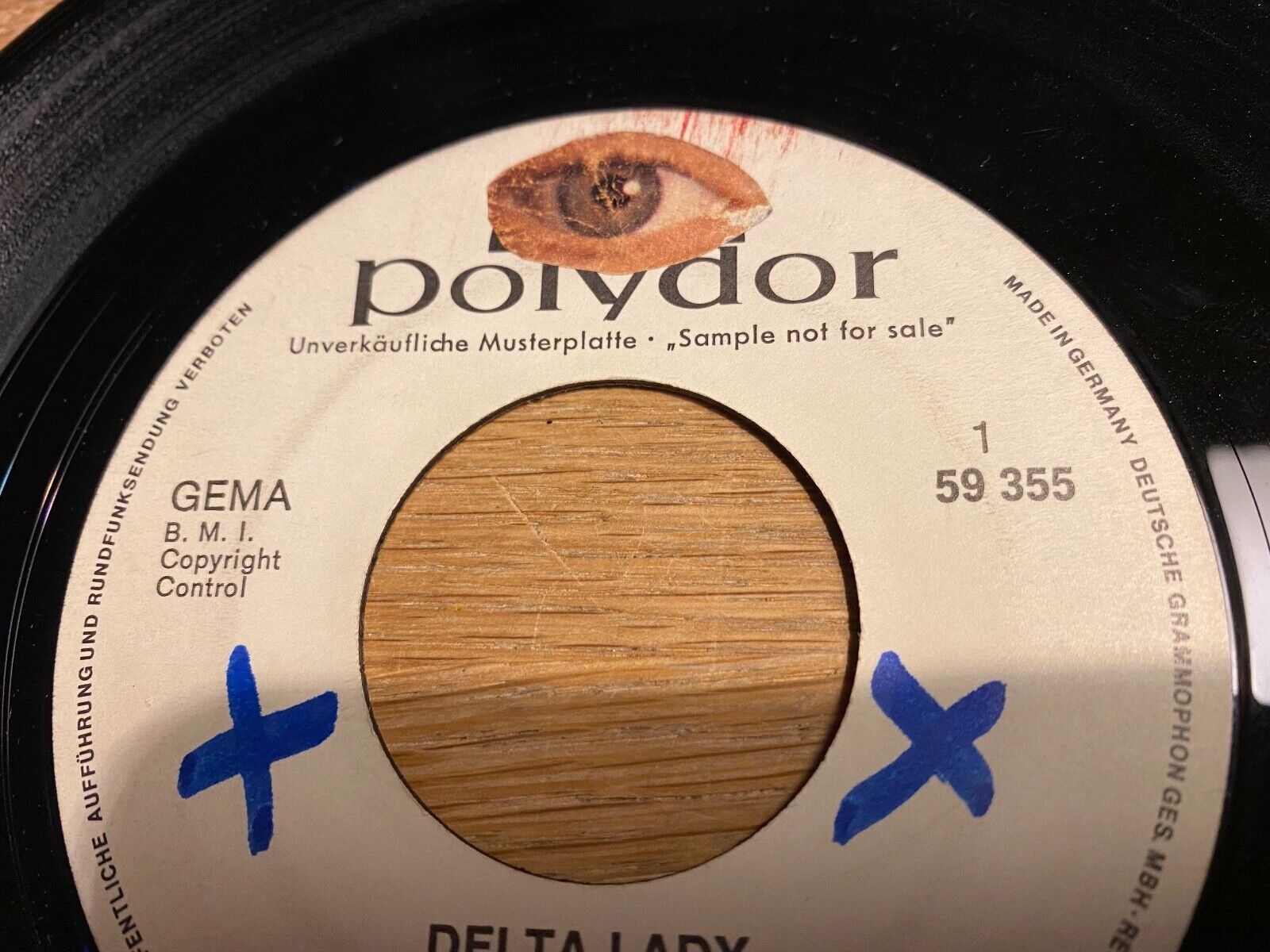 JOE COCKER "DELTA LADY / SHE´S SO GOOD TO ME" POLYDOR RECORDS PROMOTIONAL COPY**