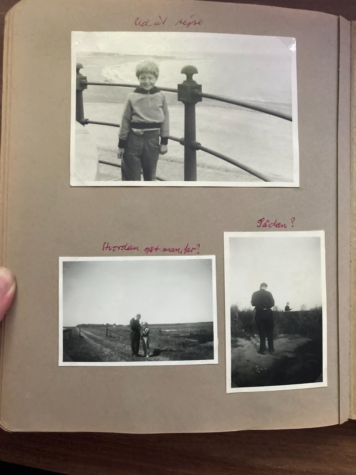 Daily Family Life in Denmark 1940s Unique Vintage Photo Album +100 pcs