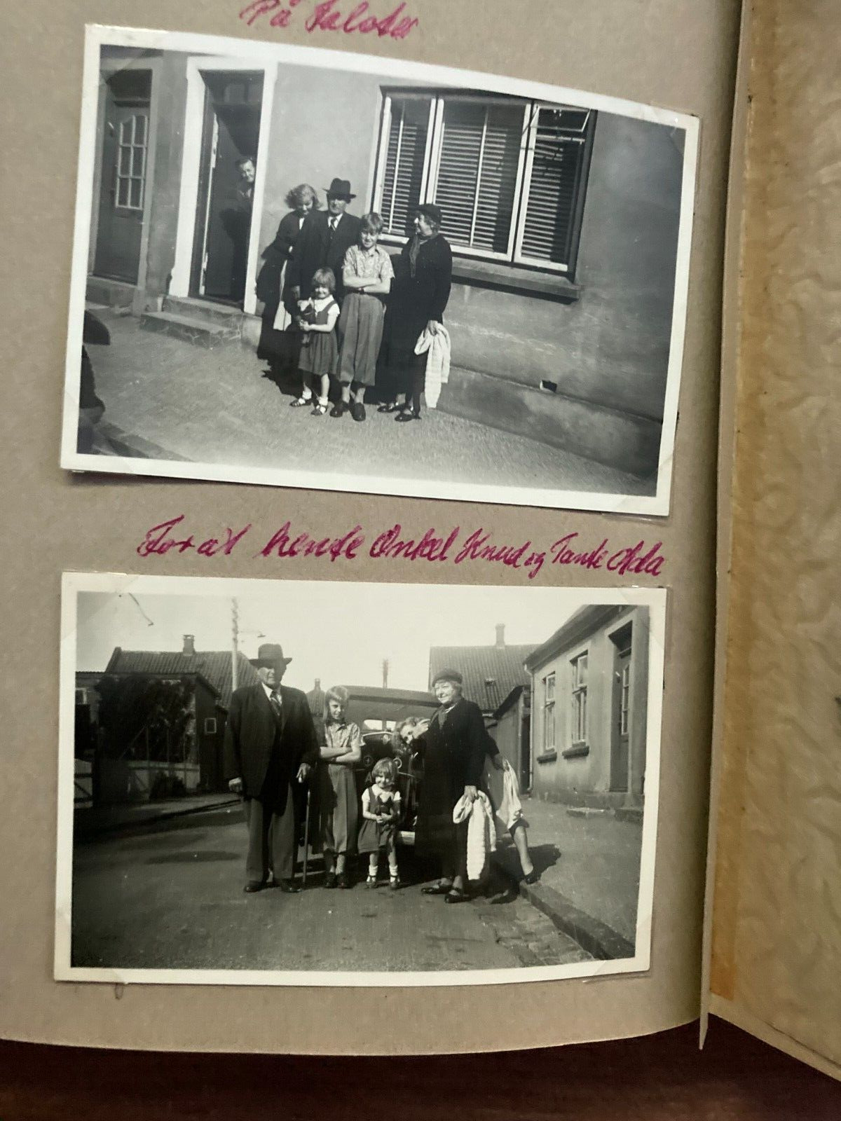 Daily Family Life in Denmark 1940s Unique Vintage Photo Album +100 pcs