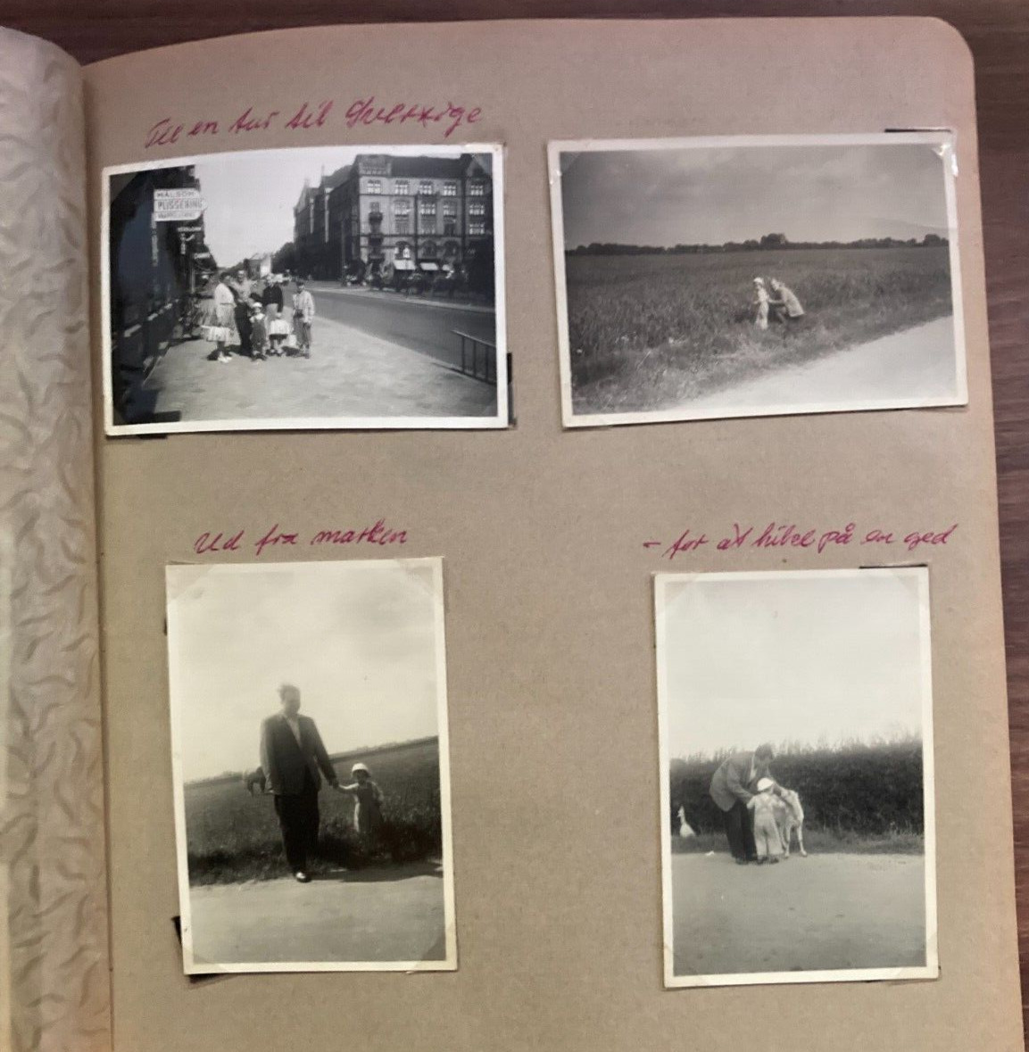 Daily Family Life in Denmark 1940s Unique Vintage Photo Album +100 pcs